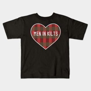 I Love Men In Kilts Kids T-Shirt